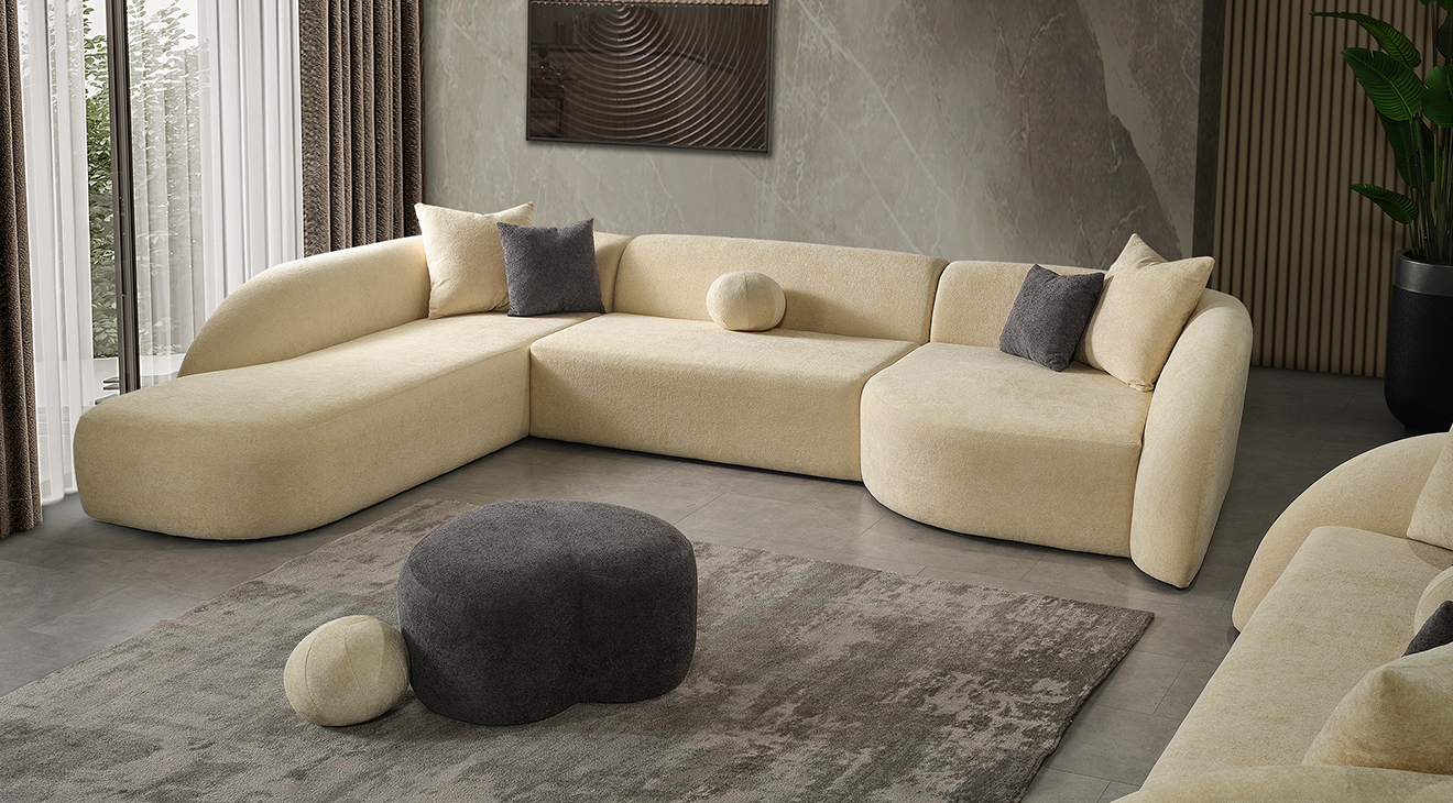 Love Kanepeli Köşe Koltuk Takımı Köşe Koltuk