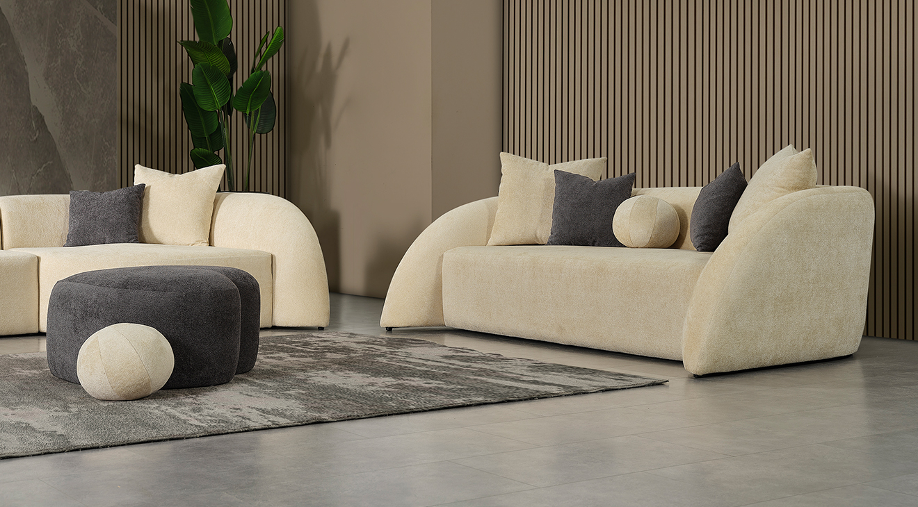 Love Kanepeli Köşe Koltuk Takımı Köşe Koltuk