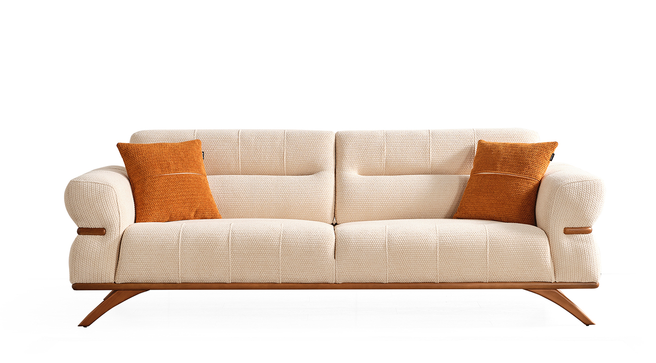 Octavia Yataklı Ahşap Ayaklı Koltuk Takımı Yataklı Koltuk Takımları