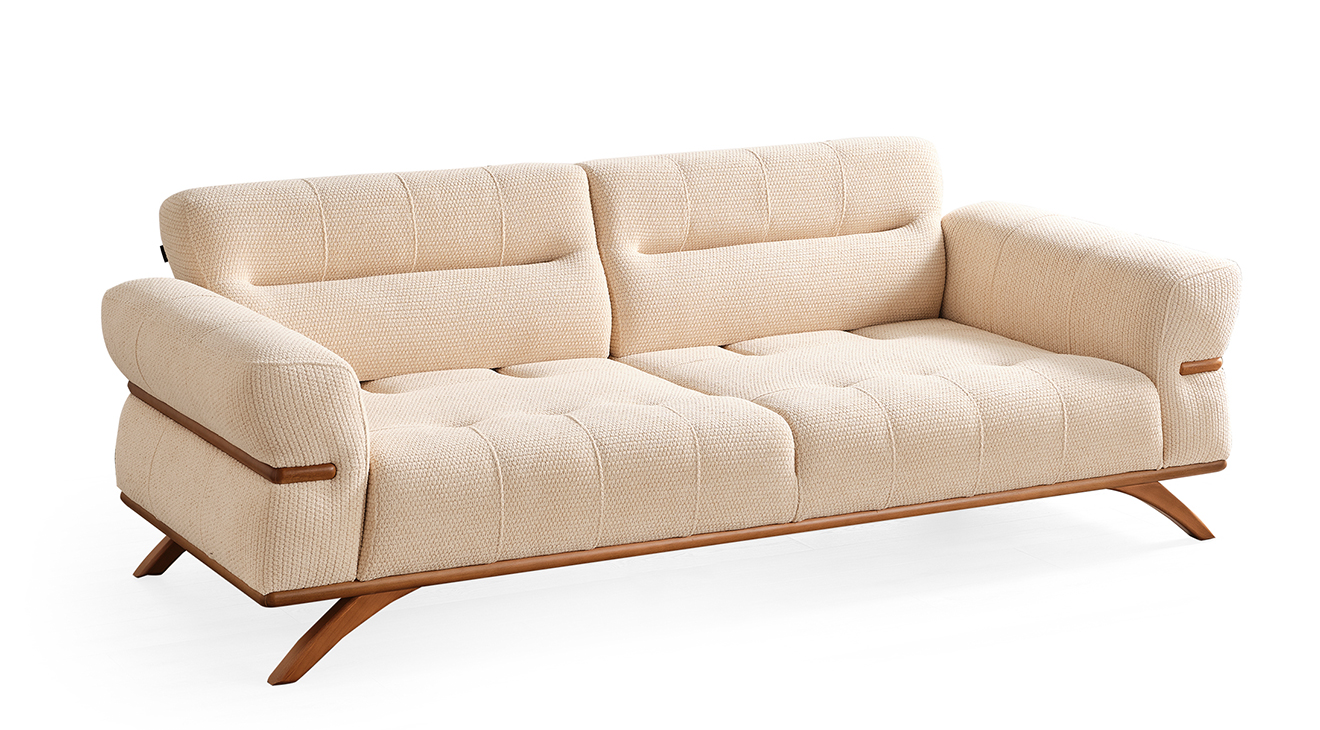 Octavia Yataklı Ahşap Ayaklı Koltuk Takımı Yataklı Koltuk Takımları