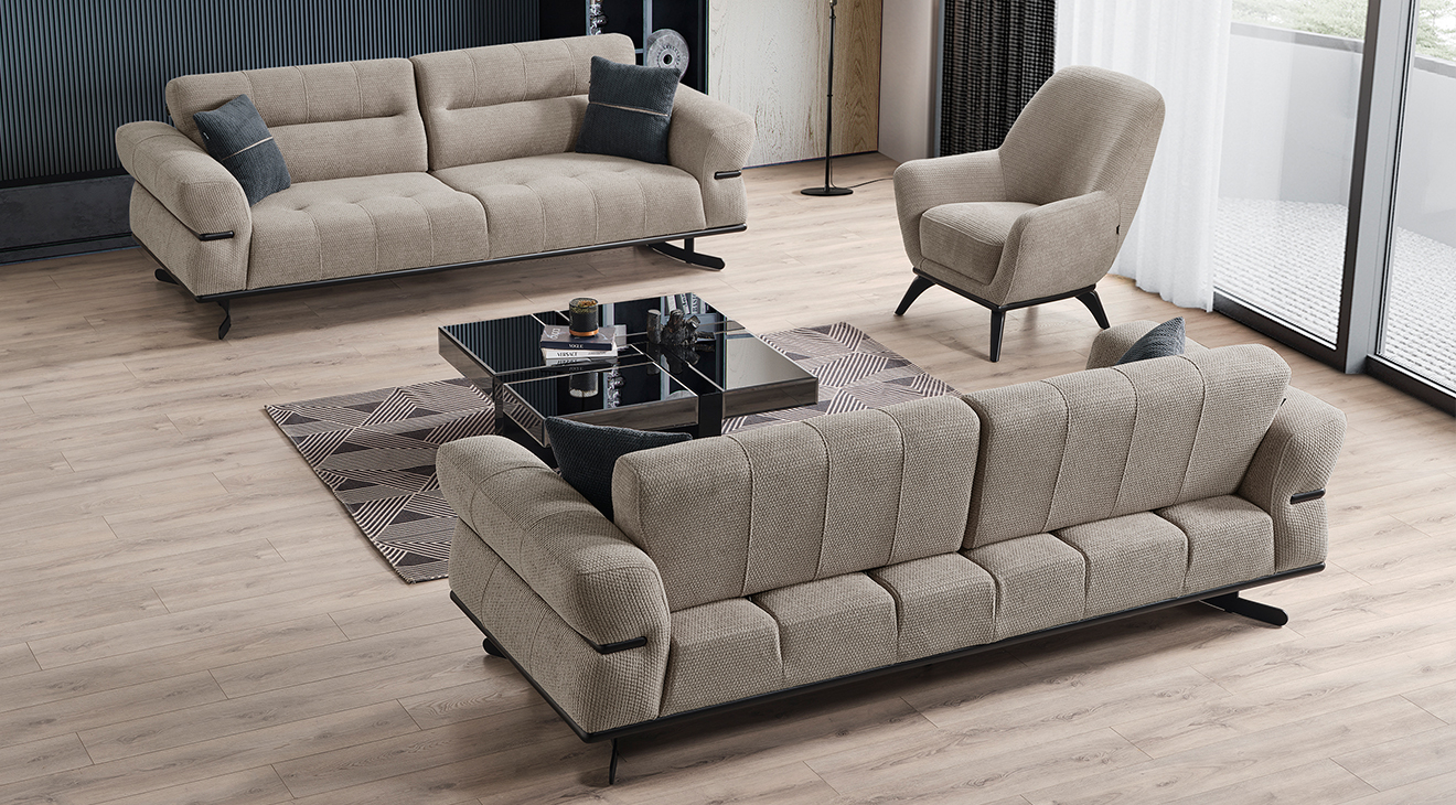 Octavia Yataklı Modern Koltuk Takımı Modern Koltuk Takımı