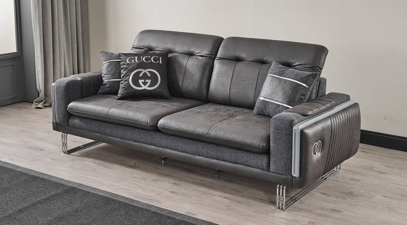 Gucci Metal Ayaklı Yataklı Koltuk Takımı Yataklı Koltuk Takımları