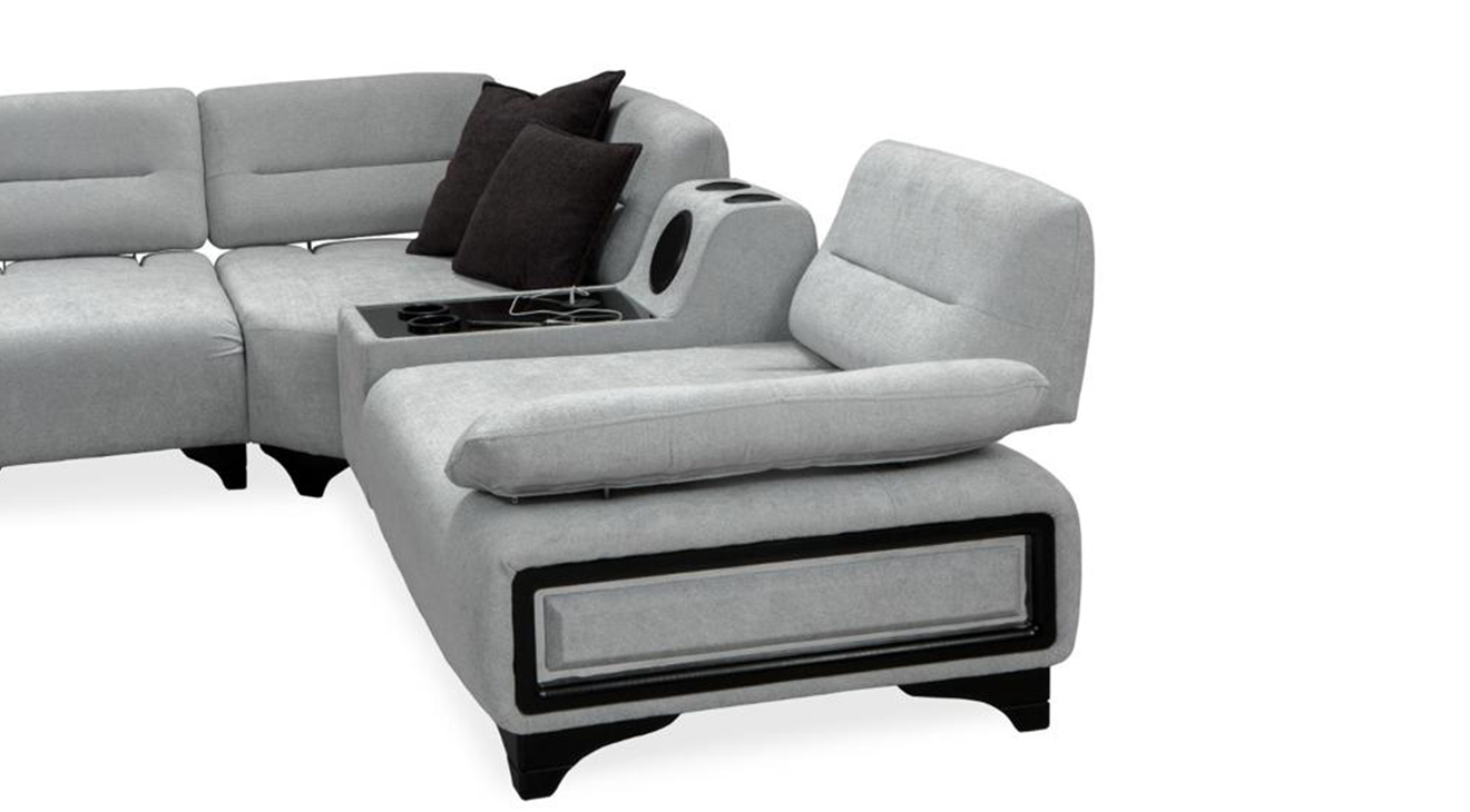 Lotus Yataklı Ses Sistemli Köşe Koltuk Takımı Yataklı KöşeTakımları