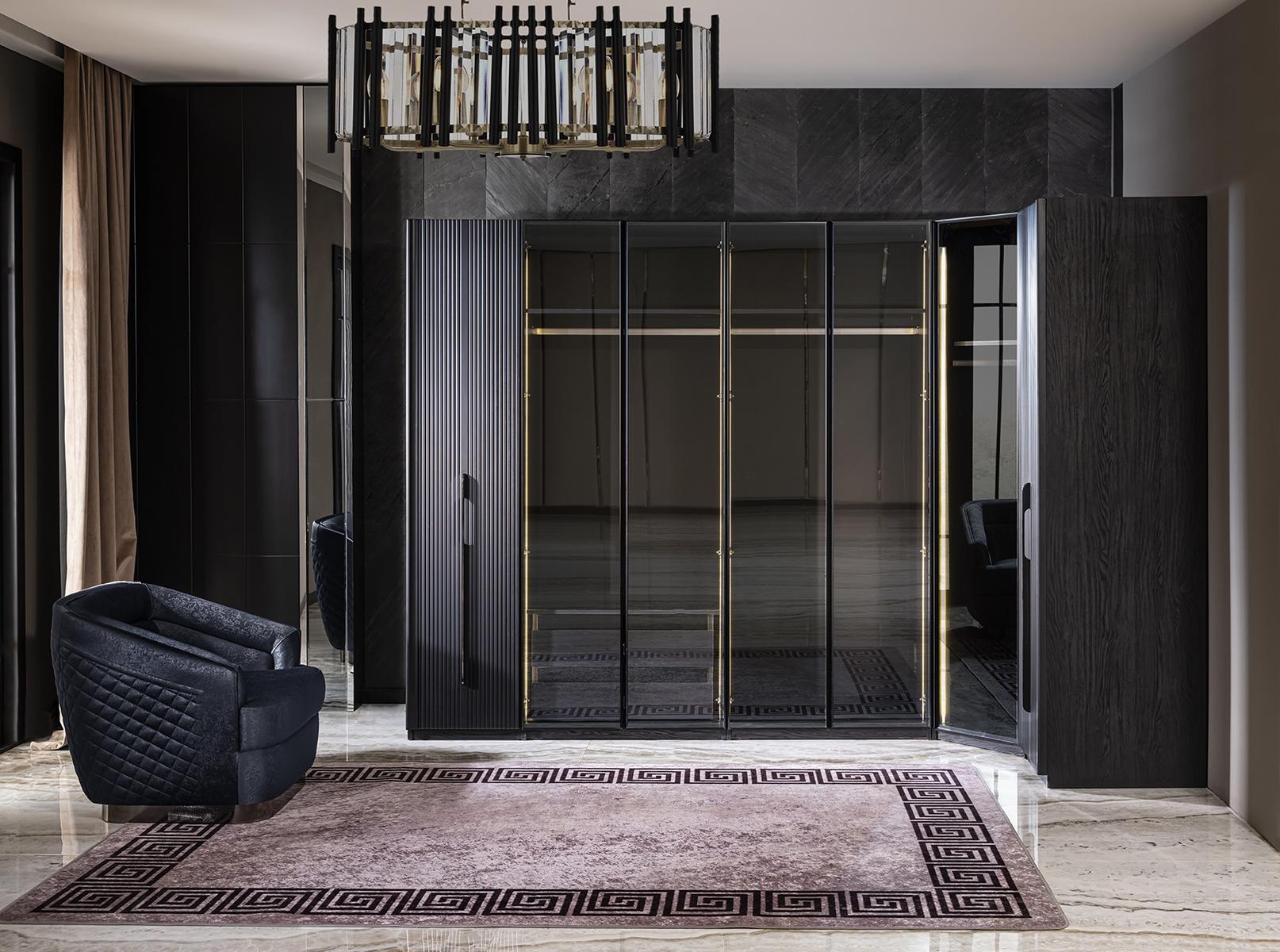 Lion Giyinme Dolabı Giyinme Odası