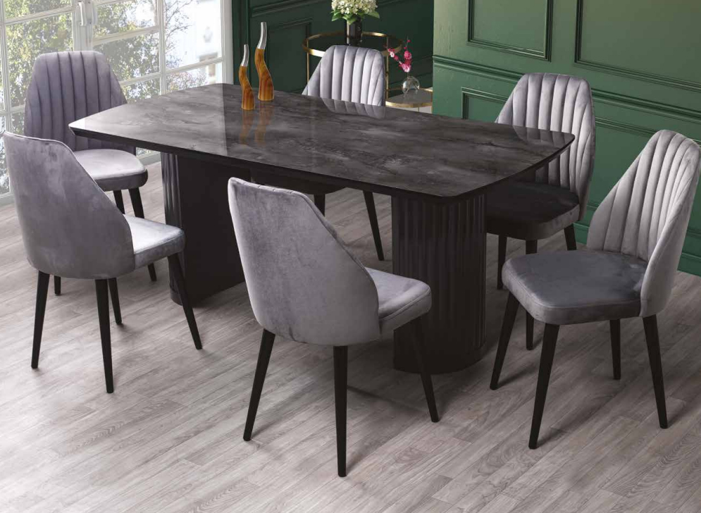 Dolce 6 Sandalyeli Masa Takımı Mutfak Masa Takımları