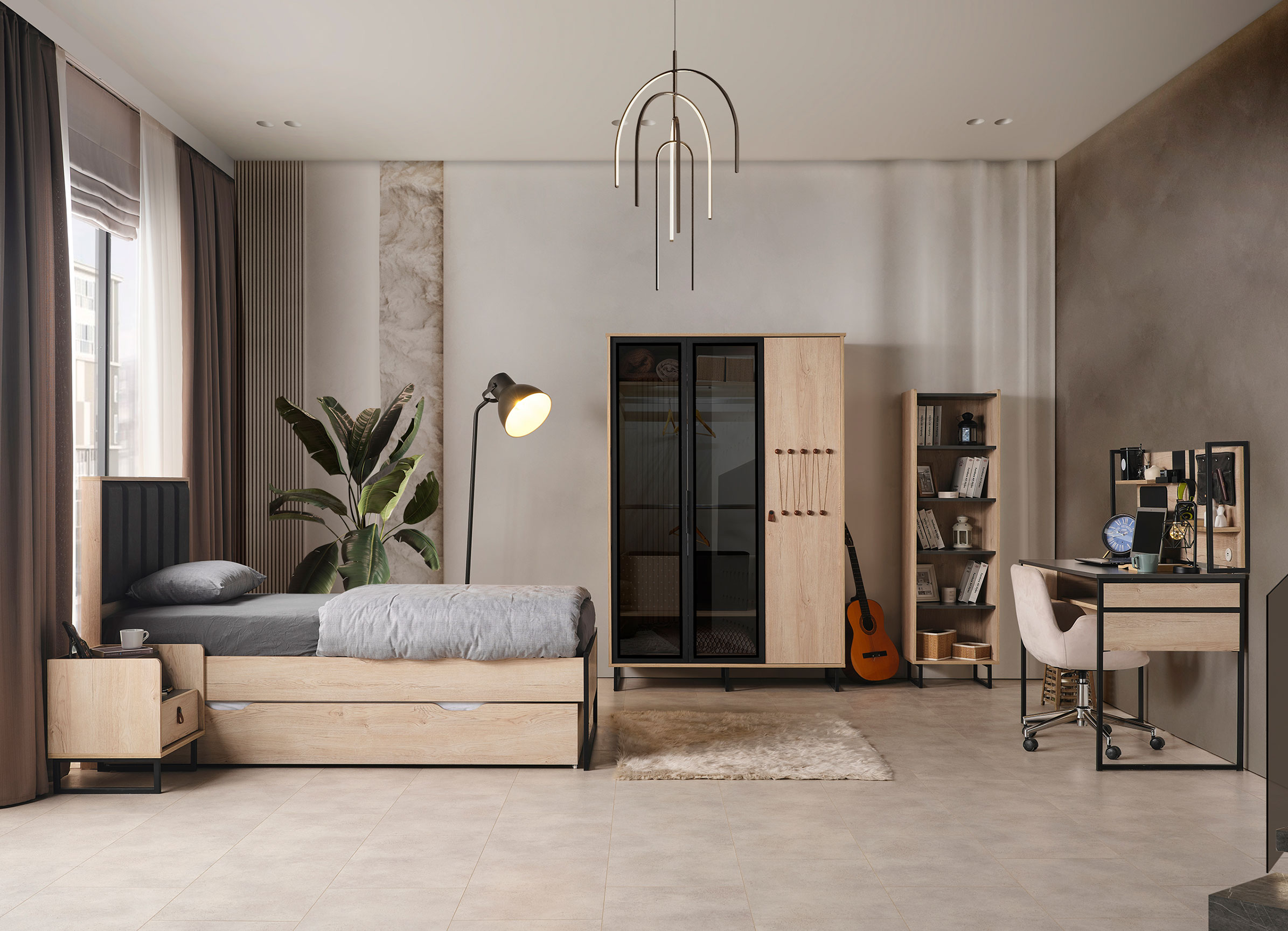 Neon Genç Odası Genç Odası