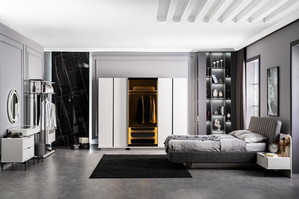 Portre Yatak Odası Yatak Odası