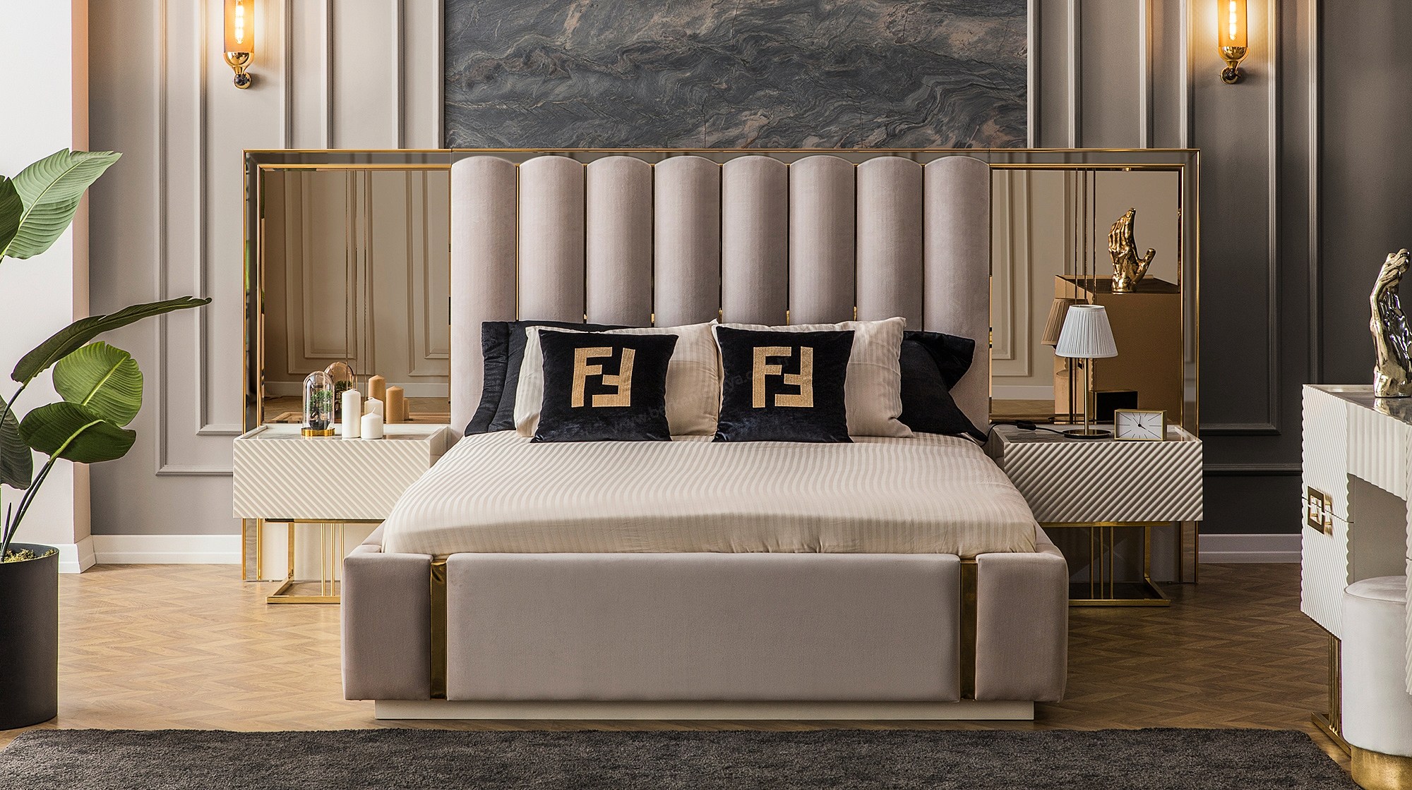 Bahar Luxury Yatak Odası TakımıLuxury Yatak Odası