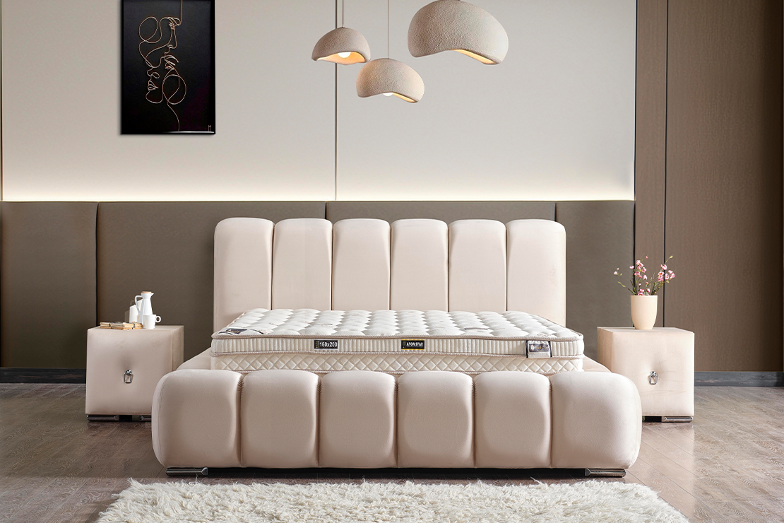 Balin Max Baza + Başlık + Yatak Set