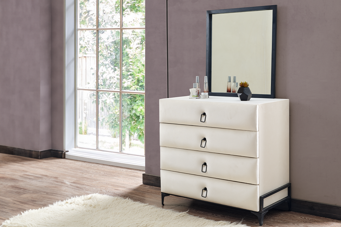 Smart Black Baza + Başlık + Yatak Set