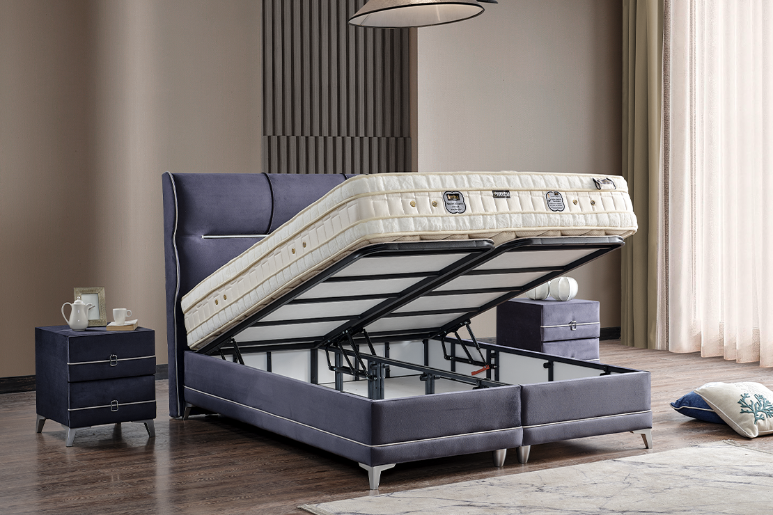 Relax Line  Baza + Başlık + Yatak Set