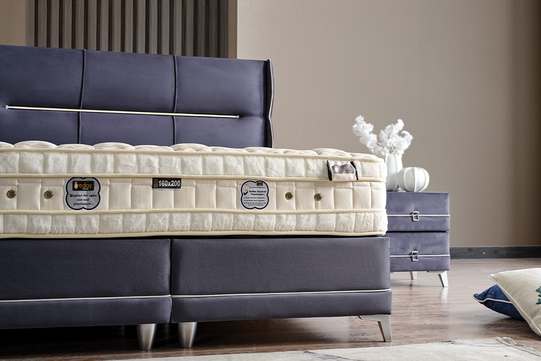 Relax Line  Baza + Başlık + Yatak Set