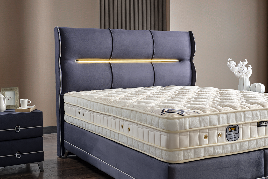 Relax Line  Baza + Başlık + Yatak Set