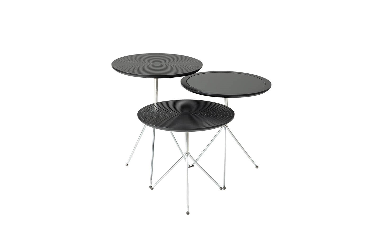 ENGC-MN530 Zigon Sehpa Krom Zigon Sehpa