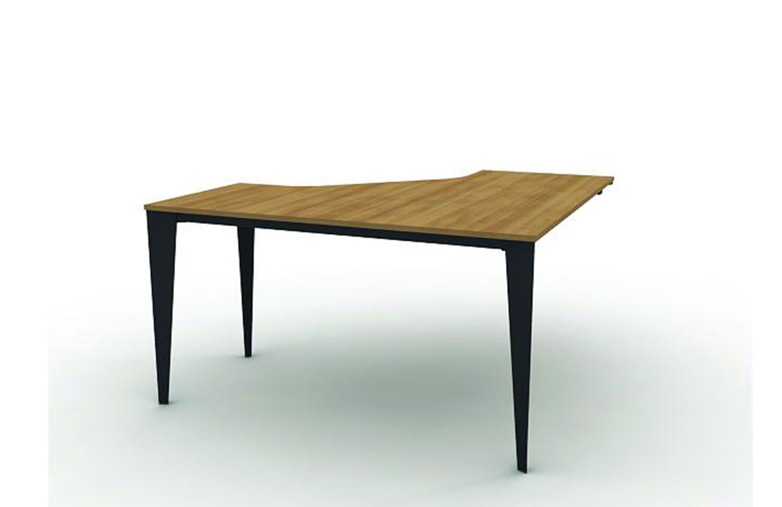 Beta 90 Derece Ofis Masası Üç Ayaklı 140 cm Ofis Masası