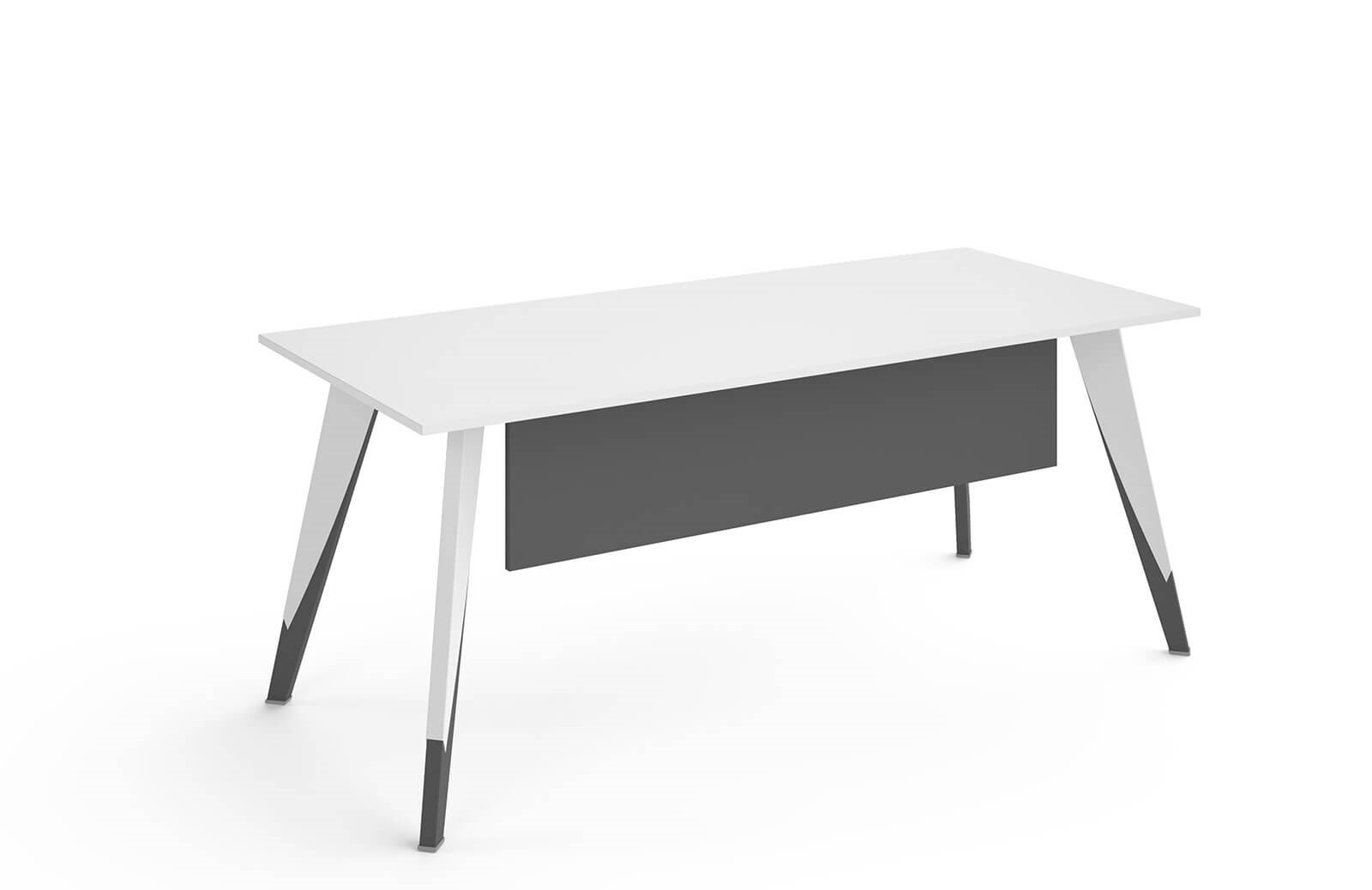 Daine Ofis Masası 140 cm Perdeli Ofis Masası