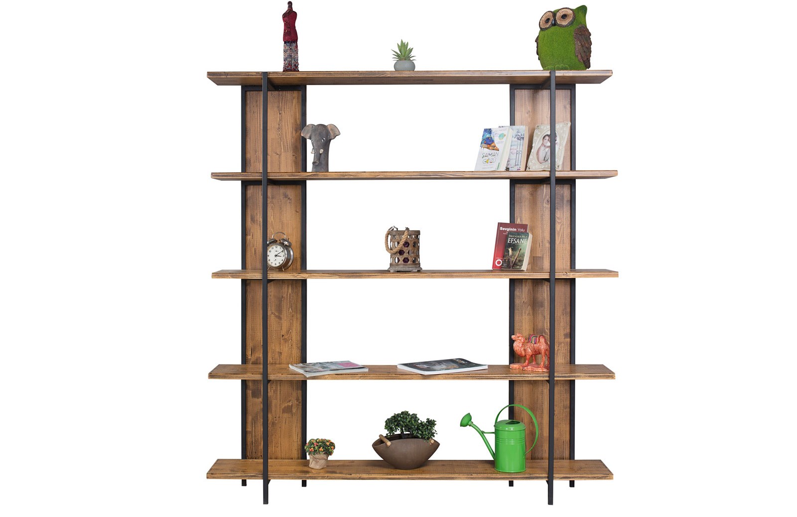 Tahira Büyük Kitaplık Svr Wood & Loft Kitaplıklar