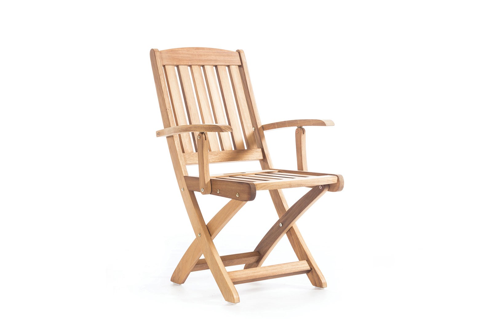 Ahşap Bahçe Sandalyesi Kollu 60 cm ER-1030 İndirimli Mobilya