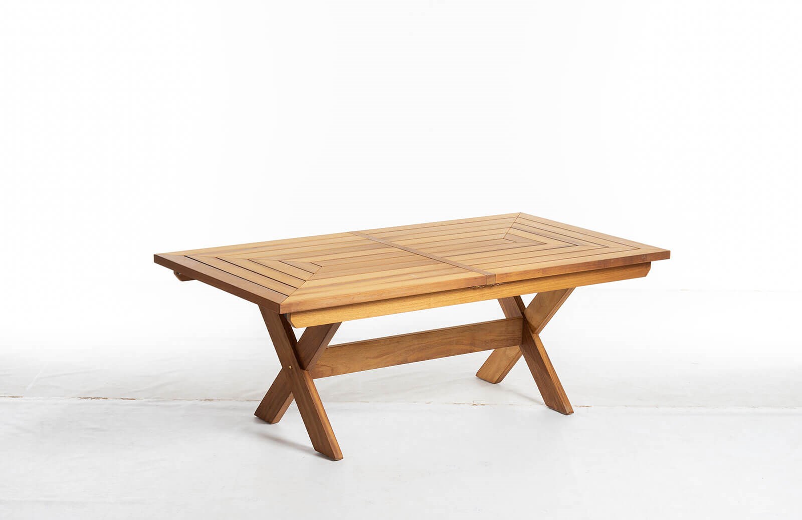 Ahşap Bahçe Masası 200+50+50 cm ER-1015 İndirimli Mobilya