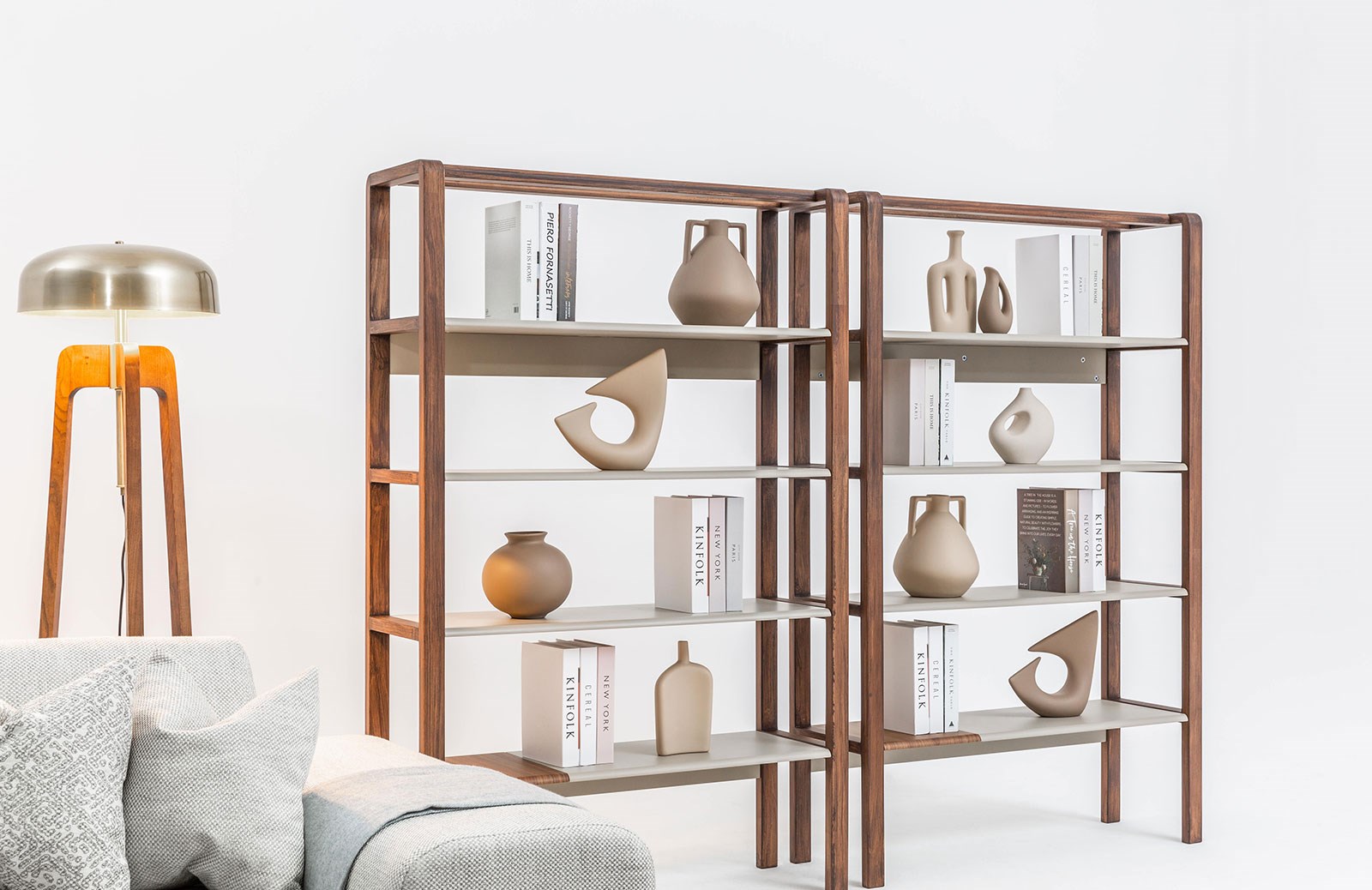 Kitaplık ENGC-TG-57362 Svr Wood & Loft Kitaplıklar