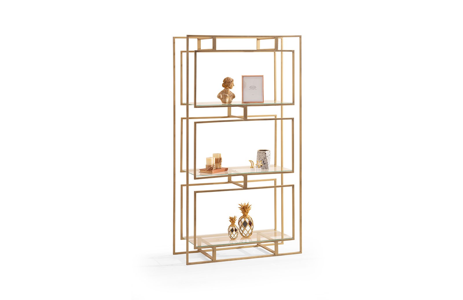 Kitaplık ENGC-SF-6042 Svr Wood & Loft Kitaplıklar