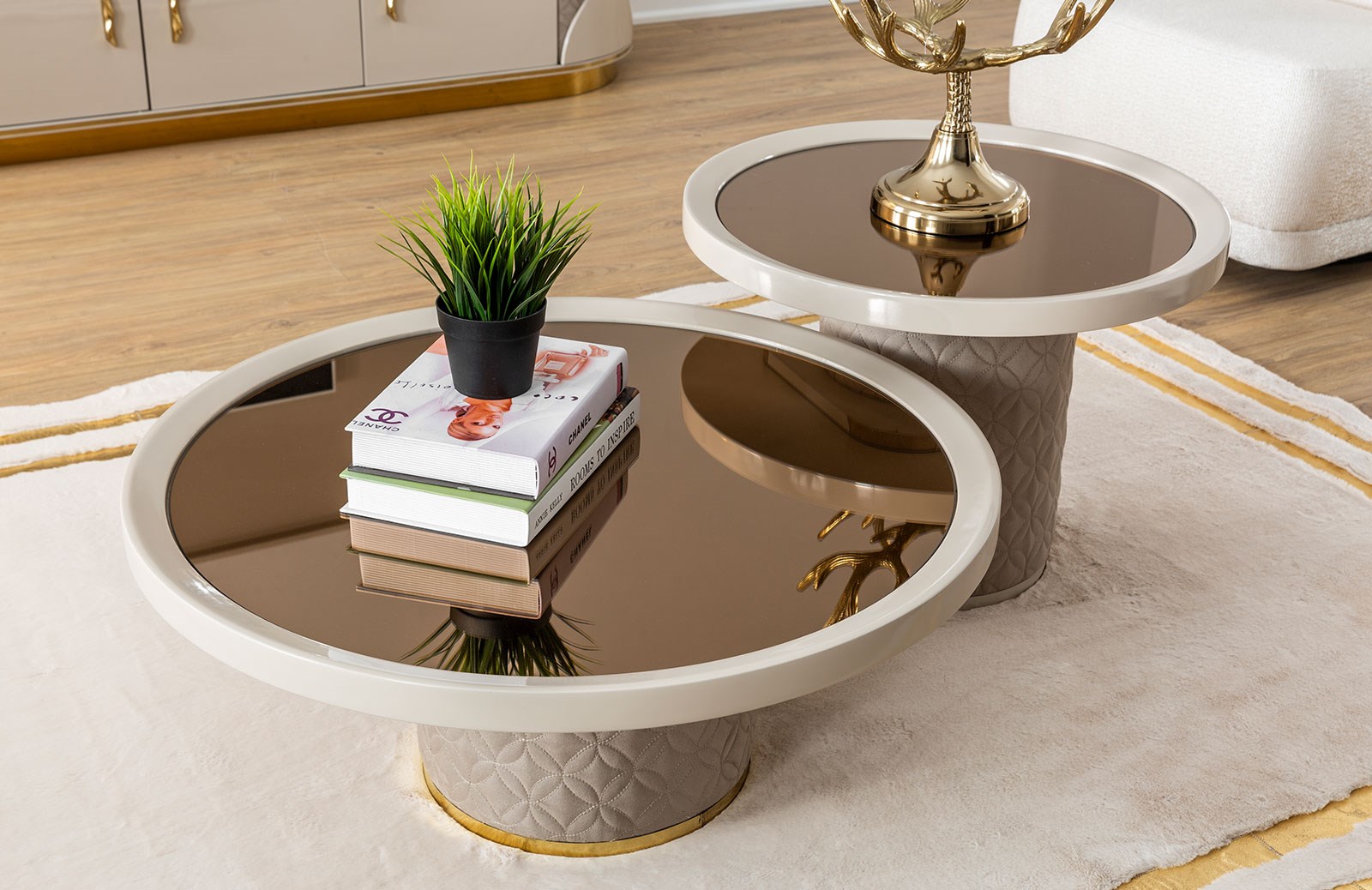 Dave Orta Sehpa Set Orta Sehpa