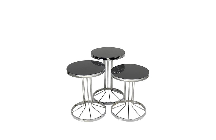 HR-8037 Zigon Sehpa Krom Zigon Sehpa