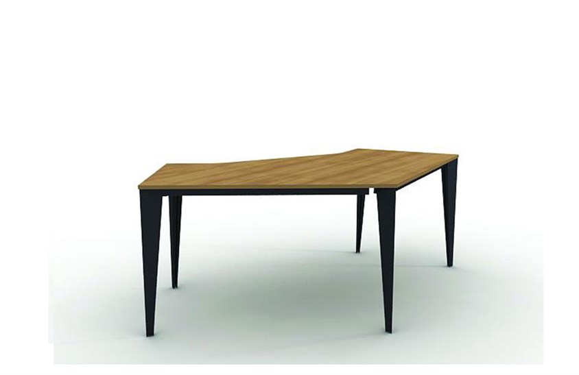 Beta 60 Derece Ofis Masası Beş Ayaklı 180 cm Ofis Masası