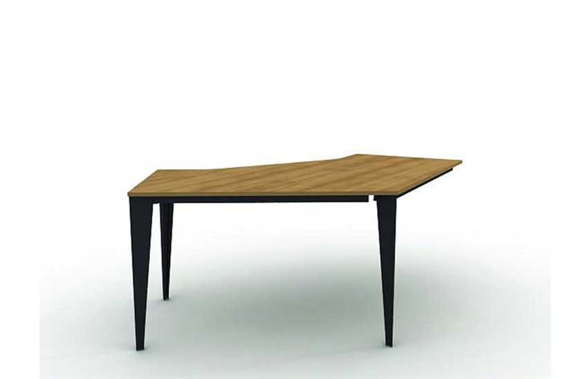 Beta 60 Derece Ofis Masası Üç Ayaklı 180 cm Ofis Masası