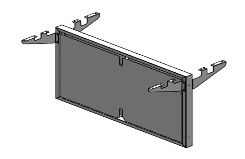 Beta Work Ortak Ayak 100 cm Ofis Masası