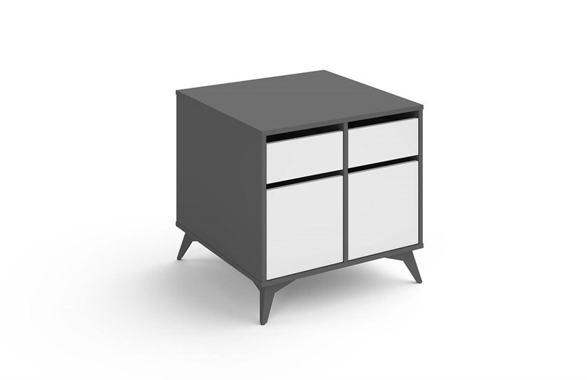 Beta İş İstasyonu Açık Ofis Mobilyası Takımı Füme Ofis İş İstasyonu