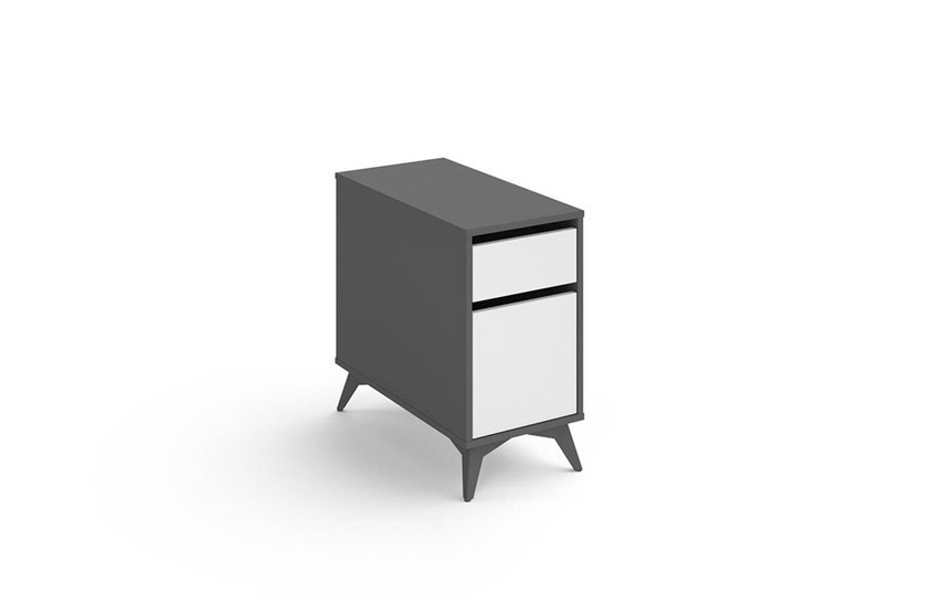 Beta İş İstasyonu Açık Ofis Mobilyası Takımı Füme Ofis İş İstasyonu