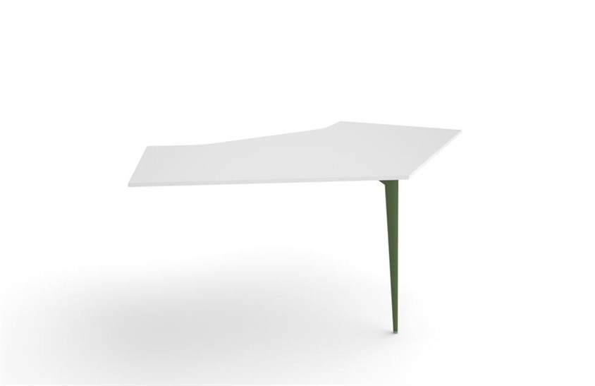 Jacey 60 Derece Ofis Masası Tek Ayaklı Ofis Masası