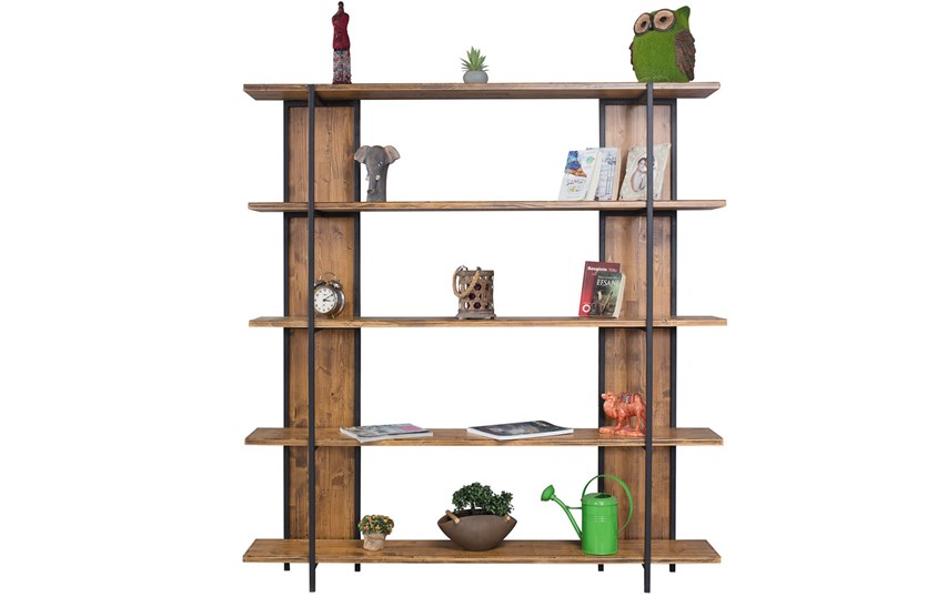 Tahira Büyük Kitaplık Svr Wood & Loft Kitaplıklar