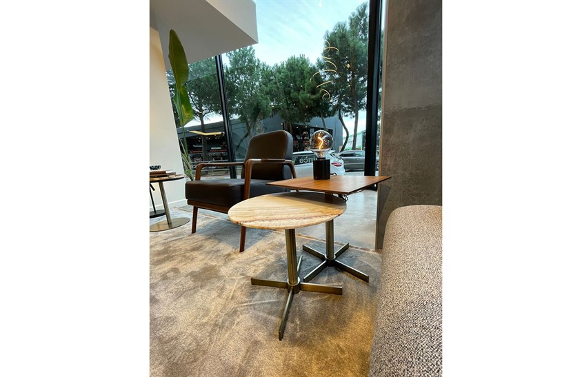 Lisaa Yan Sehpa Mermerli Yan Sehpa