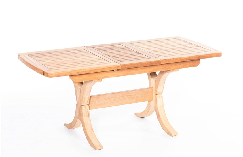 Ahşap Bahçe Masası 140+40 cm ER-1002 İndirimli Mobilya