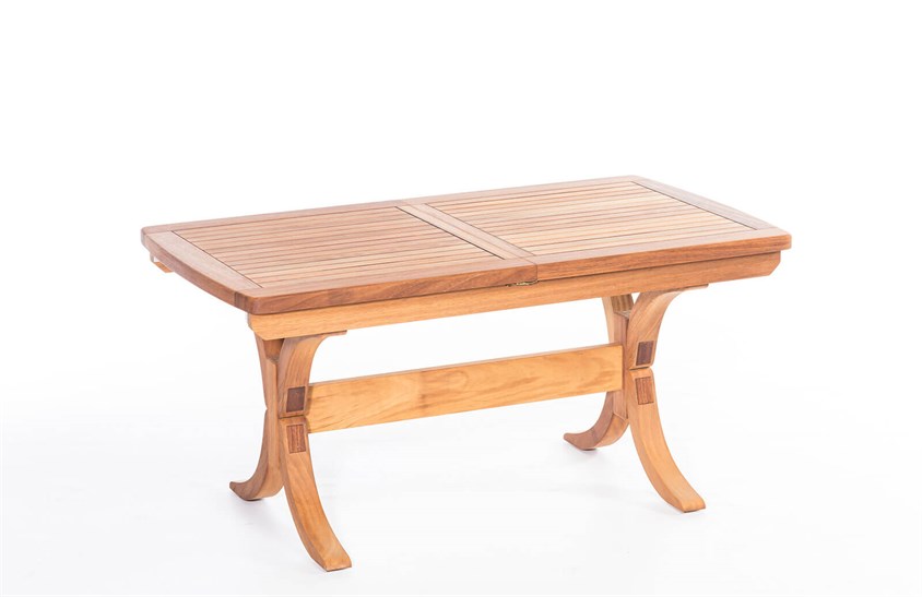 Ahşap Bahçe Masası 160+50 cm ER-1003 İndirimli Mobilya