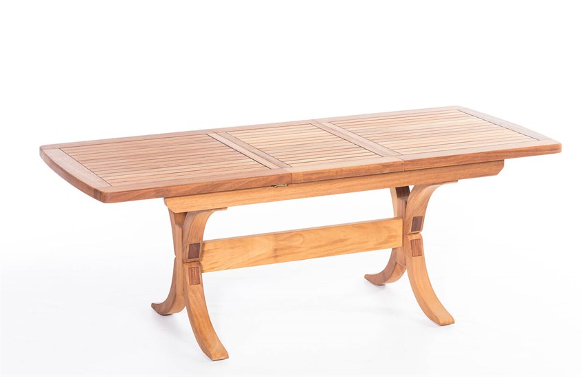 Ahşap Bahçe Masası 160+50 cm ER-1003 İndirimli Mobilya