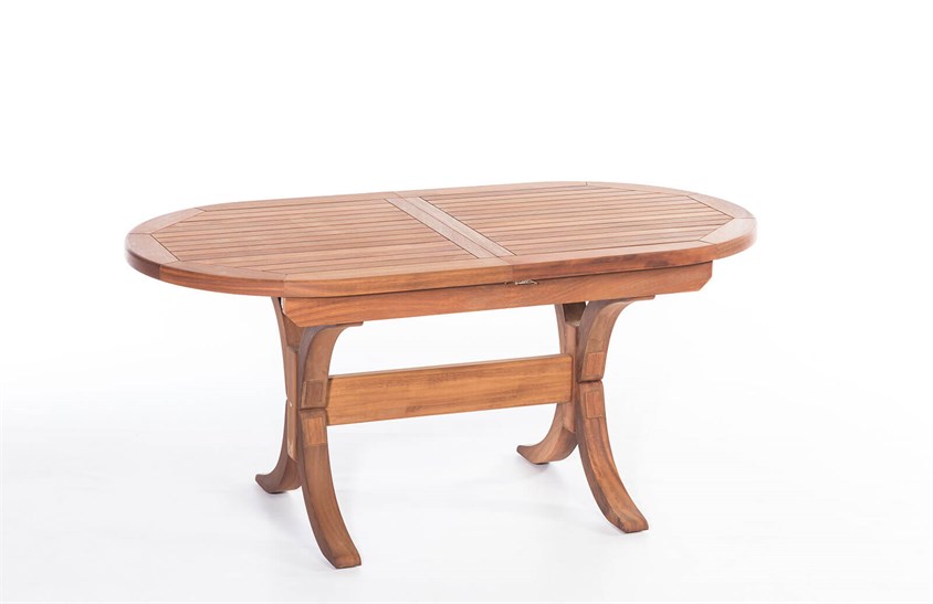 Ahşap Bahçe Masası 170+40 cm ER-1004 İndirimli Mobilya