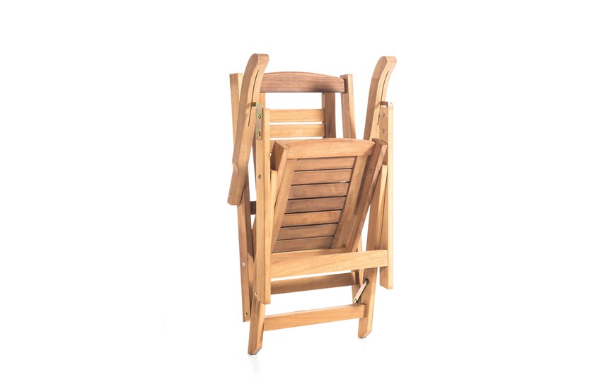 Ahşap Bahçe Sandalyesi Kollu Minderli 58 cm ER-1041Bahçe Sandalyesi