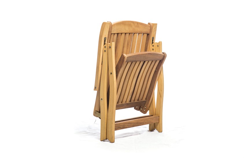 Ahşap Bahçe Sandalyesi Kollu Minderli 60 cm ER-1042 İndirimli Mobilya