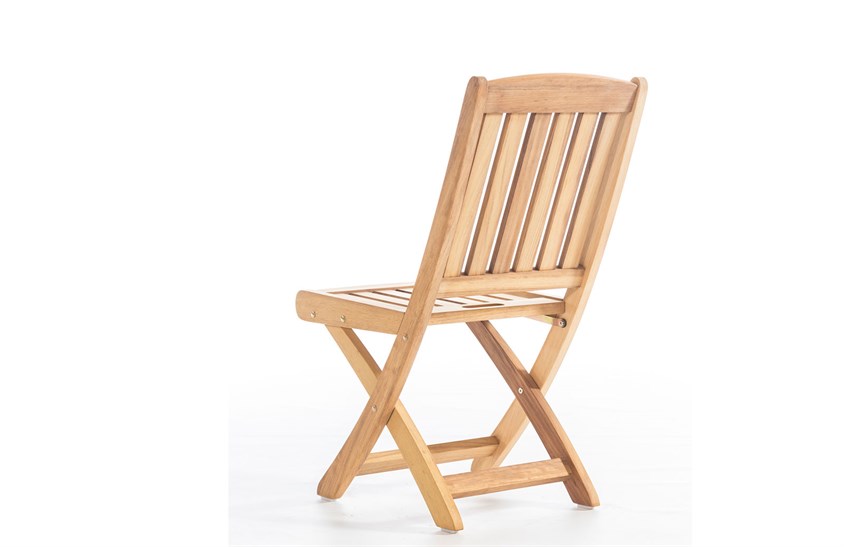 Ahşap Bahçe Sandalyesi Kolsuz 45 cm ER-1029 İndirimli Mobilya