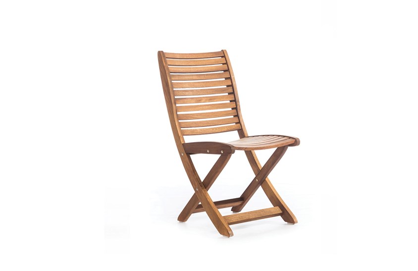 Ahşap Bahçe Sandalyesi Kolsuz 45 cm ER-1031 İndirimli Mobilya