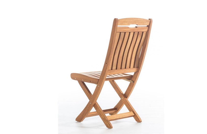 Ahşap Bahçe Sandalyesi Kolsuz 45 cm ER-1035 İndirimli Mobilya