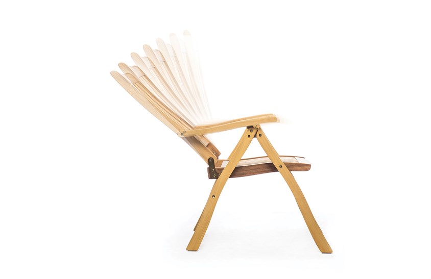 Ahşap Bahçe Sandalyesi Kollu 60 cm ER-1042 İndirimli Mobilya