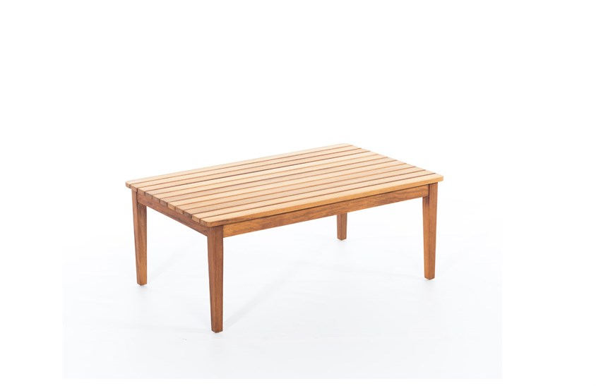 Ahşap Bahçe Sehpası 110 cm ER-1046 İndirimli Mobilya