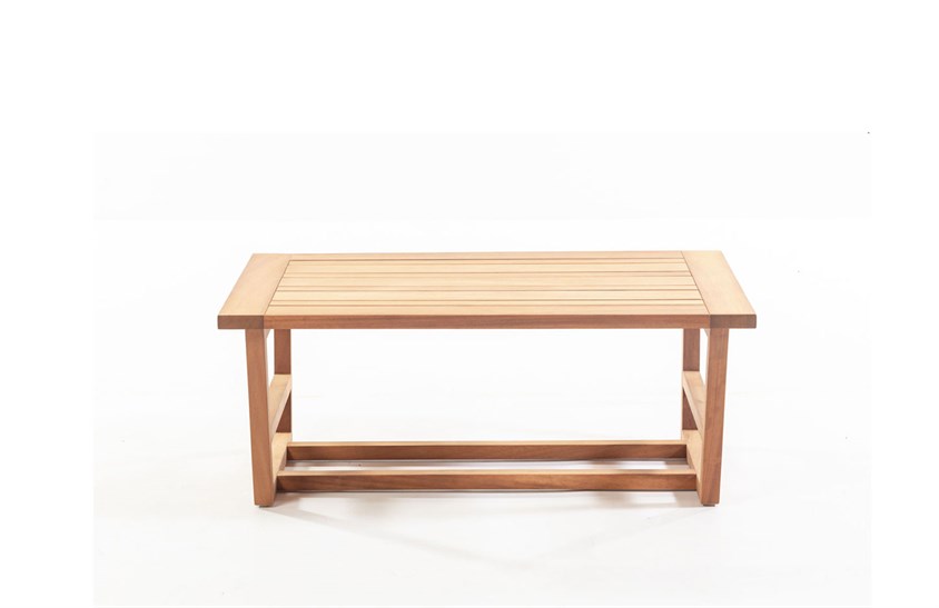 Ahşap Bahçe Sehpası 110 cm ER-1047 İndirimli Mobilya