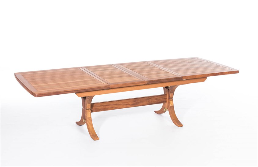 Ahşap Bahçe Masası 200+50+50+ cm ER-1008 İndirimli Mobilya