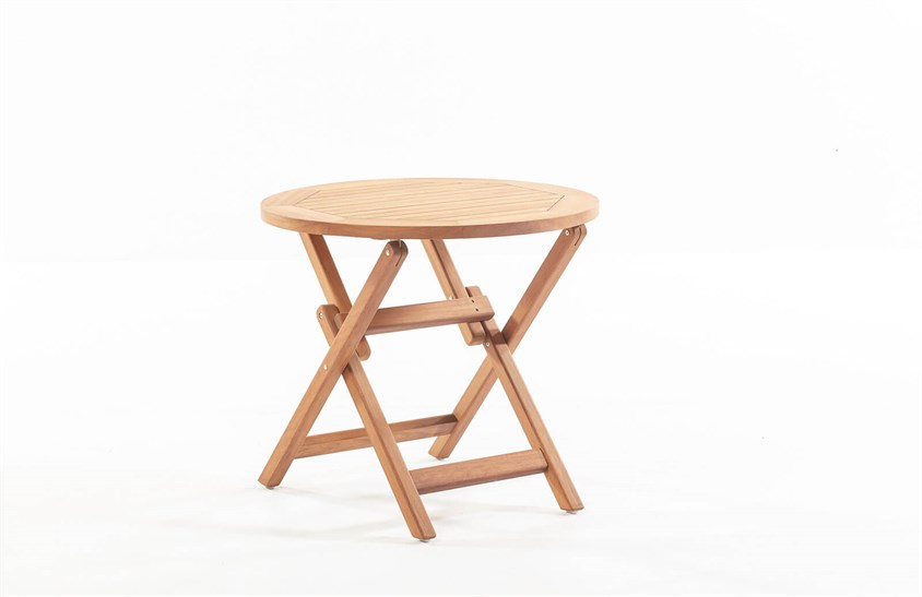 Ahşap Bahçe Masası 110 cm ER-1023 İndirimli Mobilya