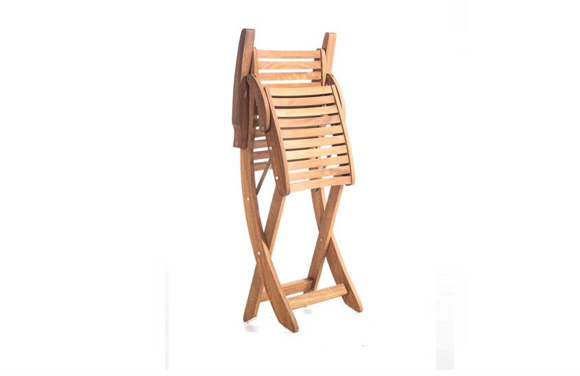 Ahşap Bahçe Sandalyesi Kollu Minderli 57 cm ER-1032 İndirimli Mobilya